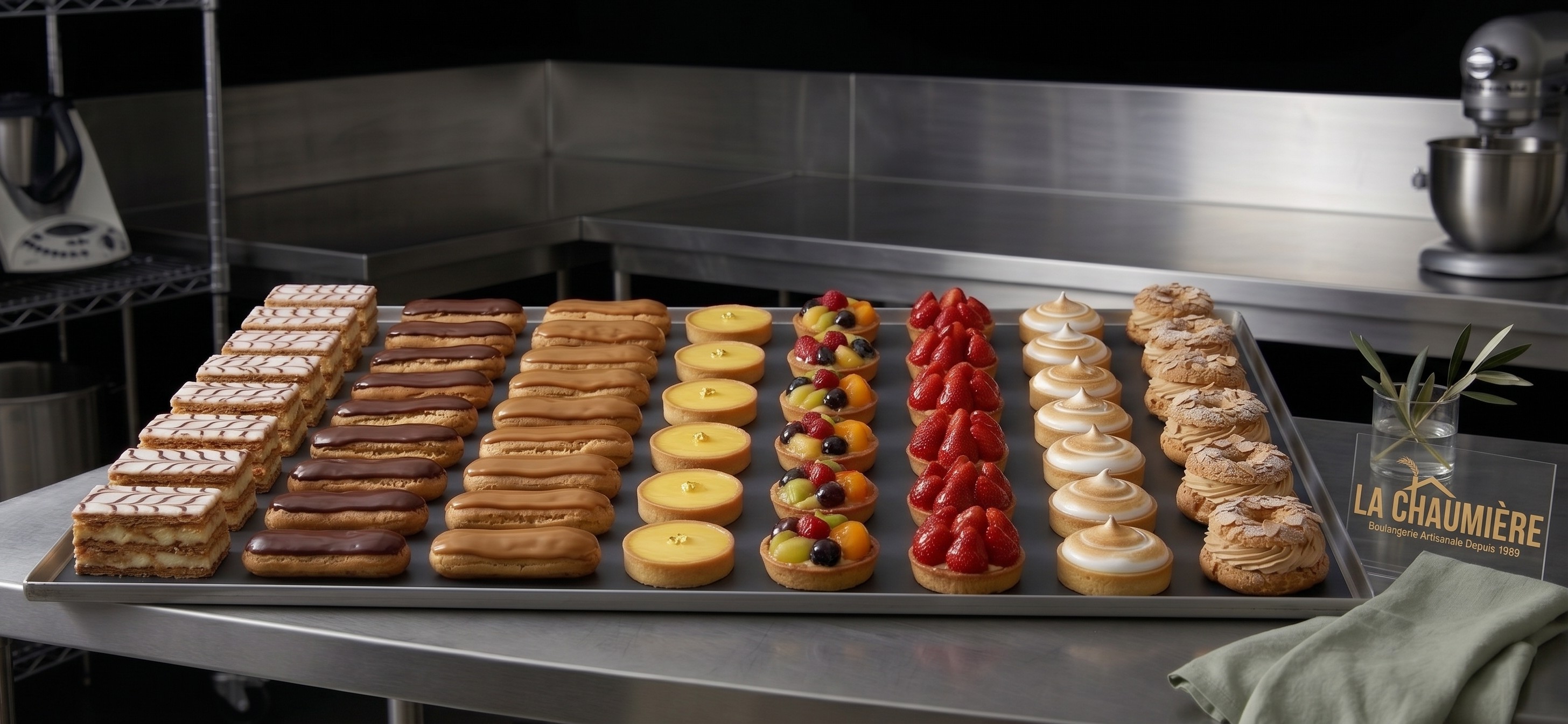 Pâtisseries individuelles